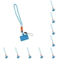 thumbnail image 2 of sweethay Cordón para teléfono móvil, cordón ajustable desmontable para colgar en el cuello, correa antipérdida de microfibra para interior Pantalón Corto Azul 10piezas, 2 of 6