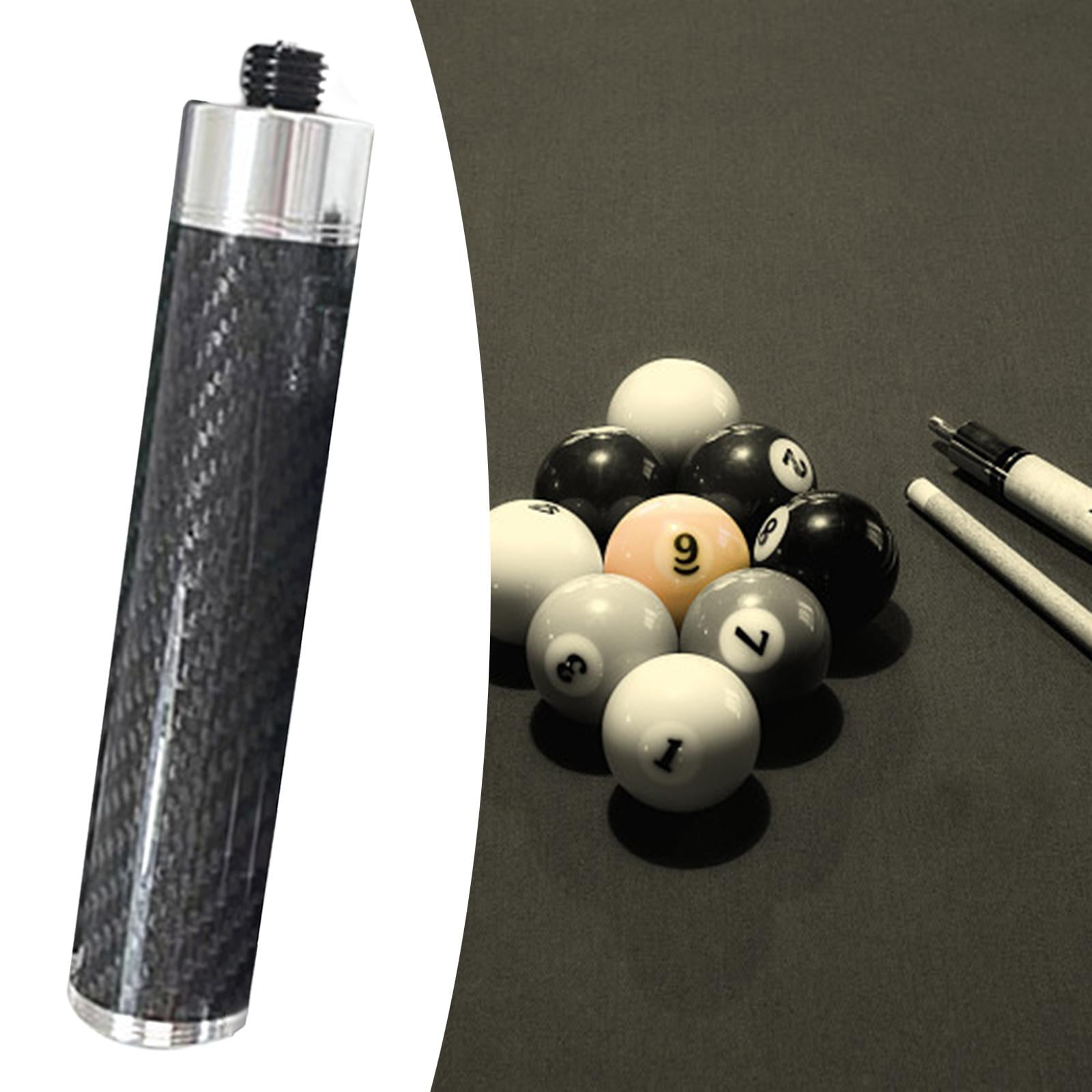 DimyFew Billiards Pool Cue Extension Snooker Cue Cue Extended Cue End Lengthener Cue End Length 15cm