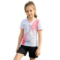 thumbnail image 5 of LIIPEE Summer Outfits For Boys Athleisure Fashion Graphic Short Sleeve Tees Solid Color Shorts 2 Piece Set Kids Quick Drying Breathable Sports Outfit Sets,11-12 Years, 5 of 6