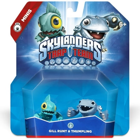 Skylanders Trap Team Gill Runt / Thumpling 2 pack Mini Character Pack Universal