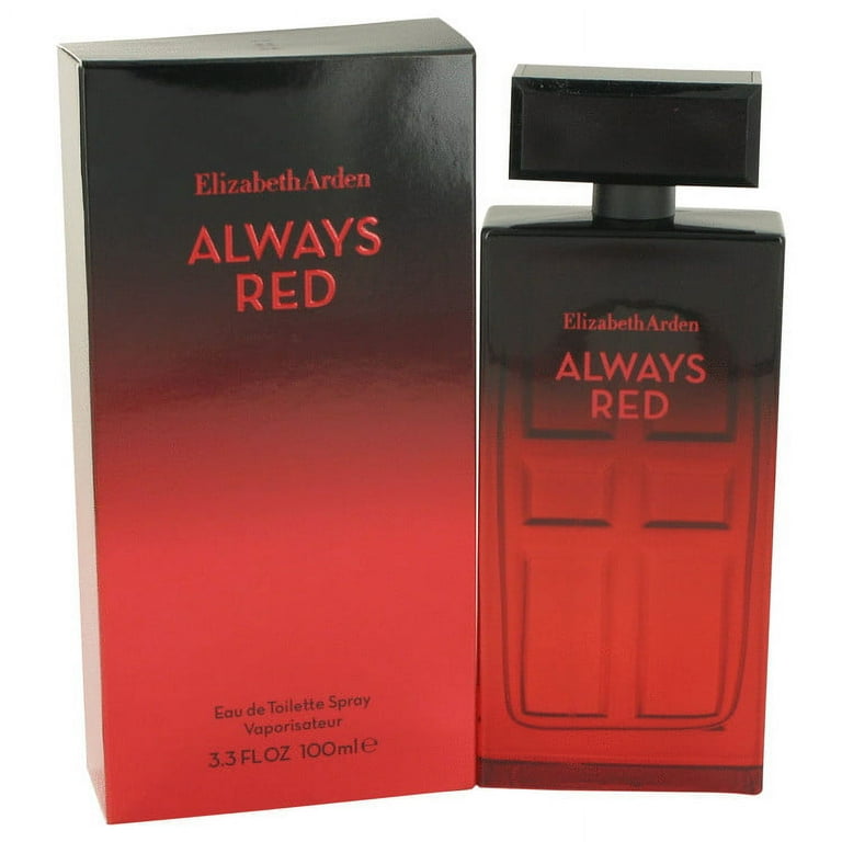 Elizabeth Arden Always Red Eau De Toilette Spray Perfume For Women 3.4 Oz