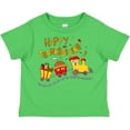 thumbnail image 3 of Inktastic Happy Thanksgiving Turkey Train with Food Boys or Girls Toddler T-Shirt, 3 of 5