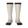 thumbnail image 2 of Lsque Rose Flowers Printed Crew Socks Men's Women's LightWeight Thin Casual Calf Socks ,Knee High Socks,Cotton Socks, 2 of 9