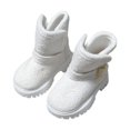 thumbnail image 3 of DOMELAY 1/4 Scale Figure Snow Boots Simulation Miniature Female Action Figures Shoes White, 3 of 9