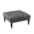 thumbnail image 1 of Riverbay Furniture Pouf Carré en Charbon, 1 of 2