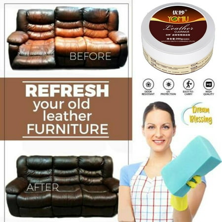 Multifunctional Leather Refurbishing Cleaner Cleaning Cream Repair Tool (Best Leather Furniture Cleaner)