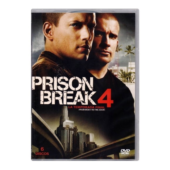 Prison Break Cuarta Temporada 4 Cuatro Dvd 20th Century Fox DVD