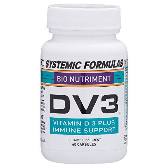 Systemic Formulas DV3 BioNutriment Vitamin D3 Plus Immune Support