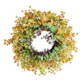 thumbnail image 2 of Corona de primavera, corona para puerta de entrada, adornos para colgar en la pared, guirnalda de plantas, corona Artificial para pared, oficina,, 2 of 8