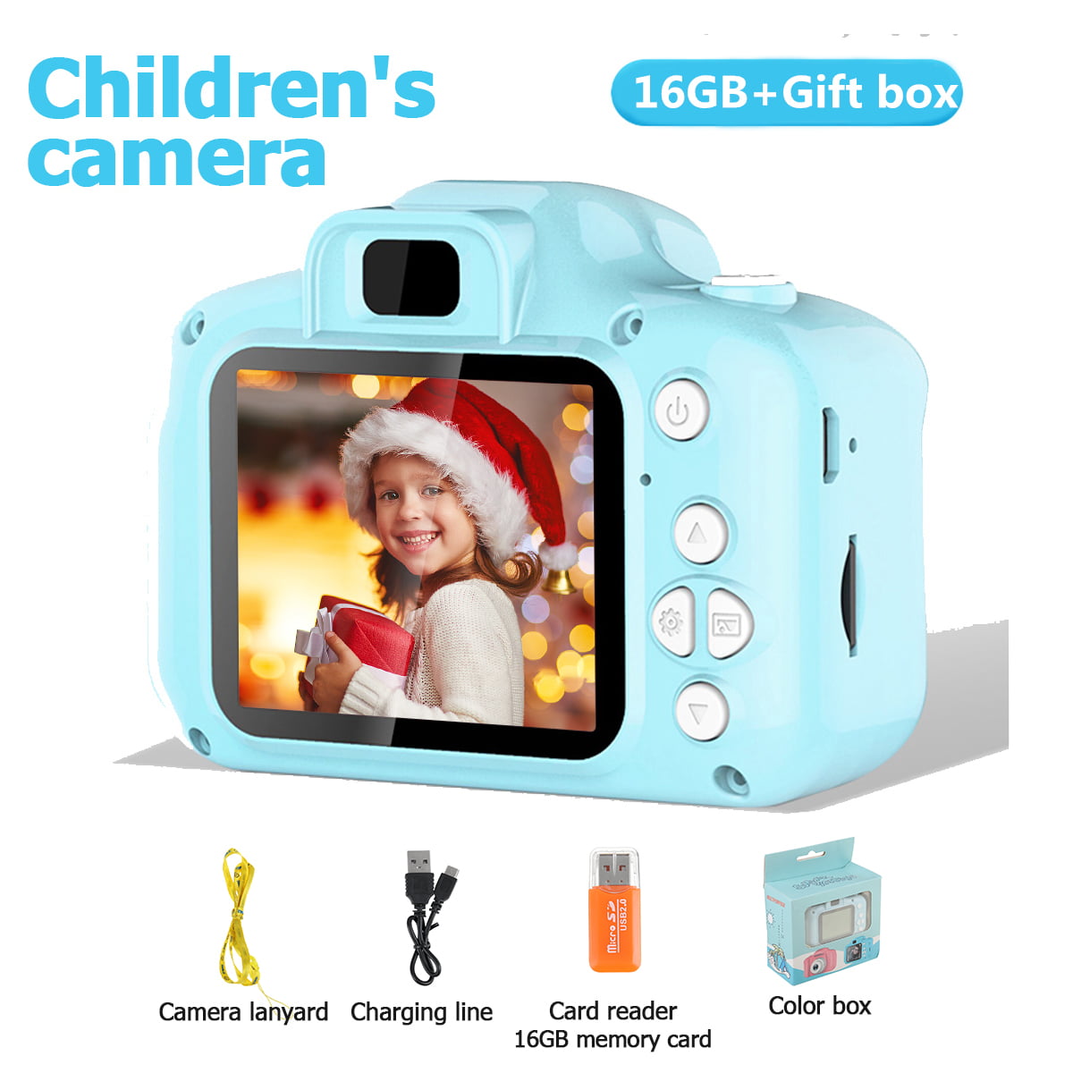 1080P Mini Digital Camera for Kids Baby Cute Camcorder Video Child Cam Recorder