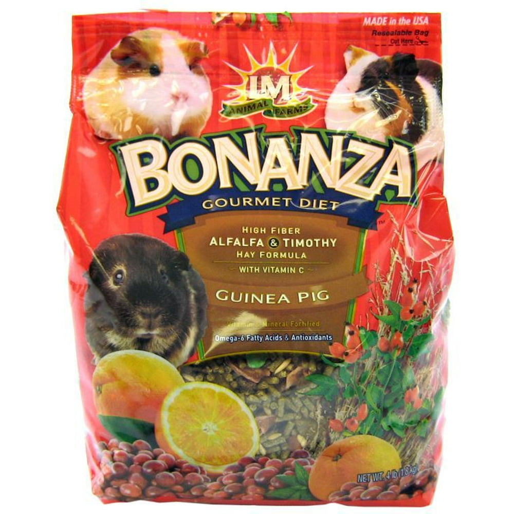 LM Animal Farms Bonanza Guinea Pig Gourmet Diet 4 lbs
