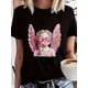 thumbnail image 1 of Camiseta con estampado de ángel de amor y Cupido para San Valentín para mujer: suave, de manga corta y cuello redondo, informal, para adultos, hombres, mujeres, adolescentes, jóvenes., 1 of 6