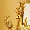 thumbnail image 4 of Deer Creative Ornaments For Home Decor, Luxury Light Luxury Design With Auspicious Meaning, Thoughtful Housewarming Gift And Positive Energy Addition, 4 of 5