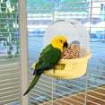 thumbnail image 4 of Boreal Craft Cage Bird Feeder Bird Cage Feeder Dispenser | Squirrel Proof Wild Bird Feeders For Parrots Budgies Peony Atiels Window Hummingbird Feeder S Hummingbird Window Feeder Squirrel Log Feeder, 4 of 5