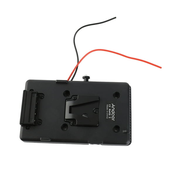 Accesorios Batería Back Pack Adaptador de Placa Para Zapato v Monte V Batería de Bloqueo V Externa Para DSLR Video de Videoclámina Luz