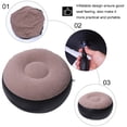 thumbnail image 6 of 1PC Creative Foldable Lazy Couch Inflatable Sofa Portable Seat Air Chair for Travel Home Random Color, 6 of 6