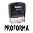 thumbnail image 1 of Printtoo PROFORMA Self Inking Rubber Stamp Office Stationary Custom Stamp-Black, 1 of 1