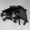 thumbnail image 3 of Longboard Top Skeg Black Surfboard Soft Fin, Surfboard Soft Fin Rudder, Decoration Outdoor Fun For Surfing Surfboard Fin Rudder, 3 of 8