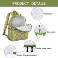 thumbnail image 4 of Summer Sunflower Student Backpack with Adjustable Straps and Chest Buckle Spacious Lightweight Durable School Backpack for Student and Students, 4 of 6