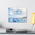 thumbnail image 6 of Inspirational Wall Art Smell The Sea And Feel The Sky Motivational Print Ready to Hang Artwork Unframed, 6 of 18