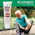 thumbnail image 2 of Miracle Foot Repair Cream, (1 oz / 3 Pack) Repairs Dry Cracked Heels and Feet, Diabetic-Safe, 60% Pure Ultra Aloe Moisturizes, Softens, and Repairs,Relief from Discomfort of Ingrown Toenails, 2 of 9
