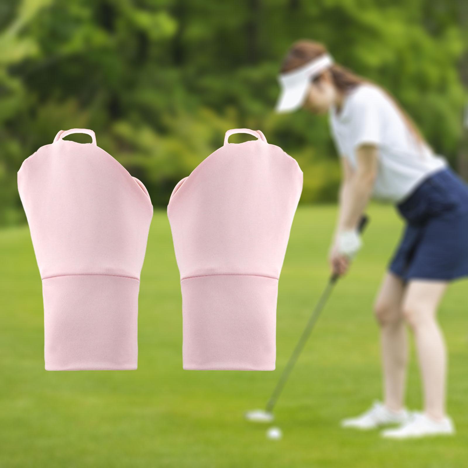 Driving Gloves Palmless Gloves Summer Mittens Stretchable Cooling Fabric for Women's Golfing Camping Picnics