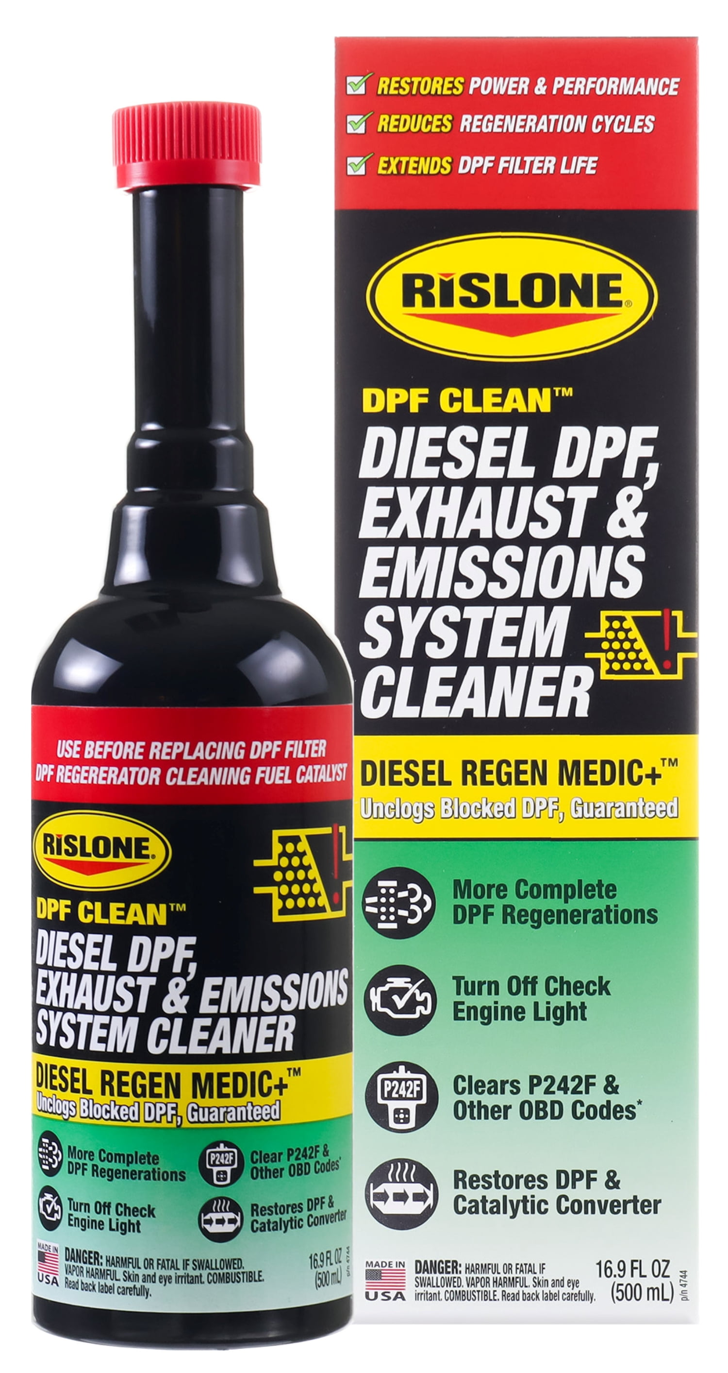 Rislone DPF Clean Diesel DPF, Exhaust & Emissions System Cleaner