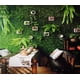 thumbnail image 2 of Plantas Artificiales, Seto Verde, Panel De Pared, Alfombrilla De Cobertura De Privacidad Para Balcón, Decoración De Valla De Jardín Yuarrent HA042601-02, 2 of 6