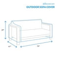 thumbnail image 2 of Patio Large Waterproof - Outdoor Patio Sofa Cover Washable - Heavy Duty Furniture 79 Inch Couch Cover Sofa, 2 of 4