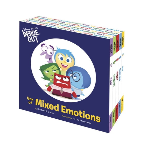 DISNEY BOOK GROUP STAFF: Inside Out Box of Mixed Emotions (Hardcover)