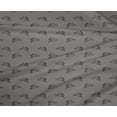 thumbnail image 4 of oneOone Polyester Lycra Medium Gray Fabric Rabbit Animal Sewing Material Print Fabric By The Yard 56 Inch Wide, 4 of 4