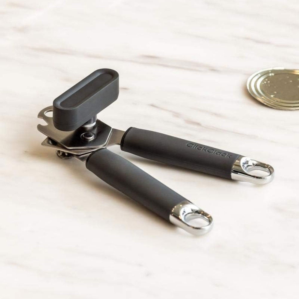 Click Clack Can Opener | Grey/Chrome