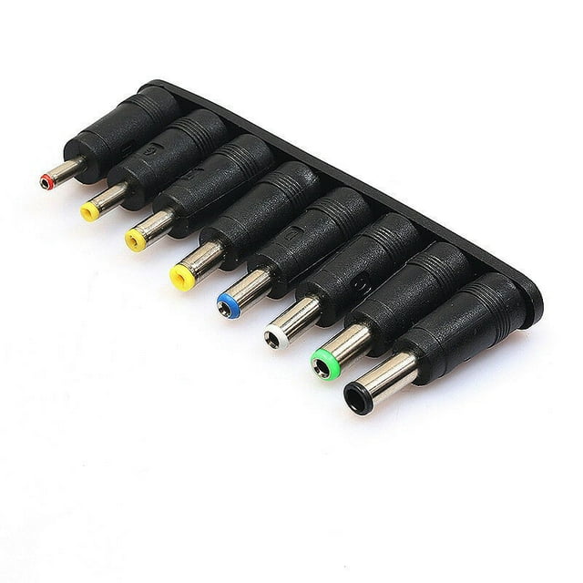 8 Pcs Adaptateurs de Chargeur d'Alimentation Ac Dc pour Pc Portable Universel