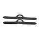 thumbnail image 3 of Aleta de buceo profesional de caucho negro para buceo y snorkel - Universal METRO, 3 of 6