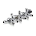 thumbnail image 3 of REGALWOVEN 2pcs Stainless Steel 3 Way Air Flow Splitter Pump Lever Valve for Aquarium, 3 of 5