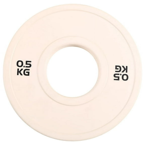 Gym Micro-Type Plates Dumbbell Weight Plate Rubber Fractional Weight Plates Add-on Aperture 50.4mm 0.5KG