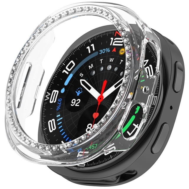 Watch 8 Accessories PC Material Hollow Protective Cover for 44MM Smartwatch Scratch Resistant Lightweight Stylish Design