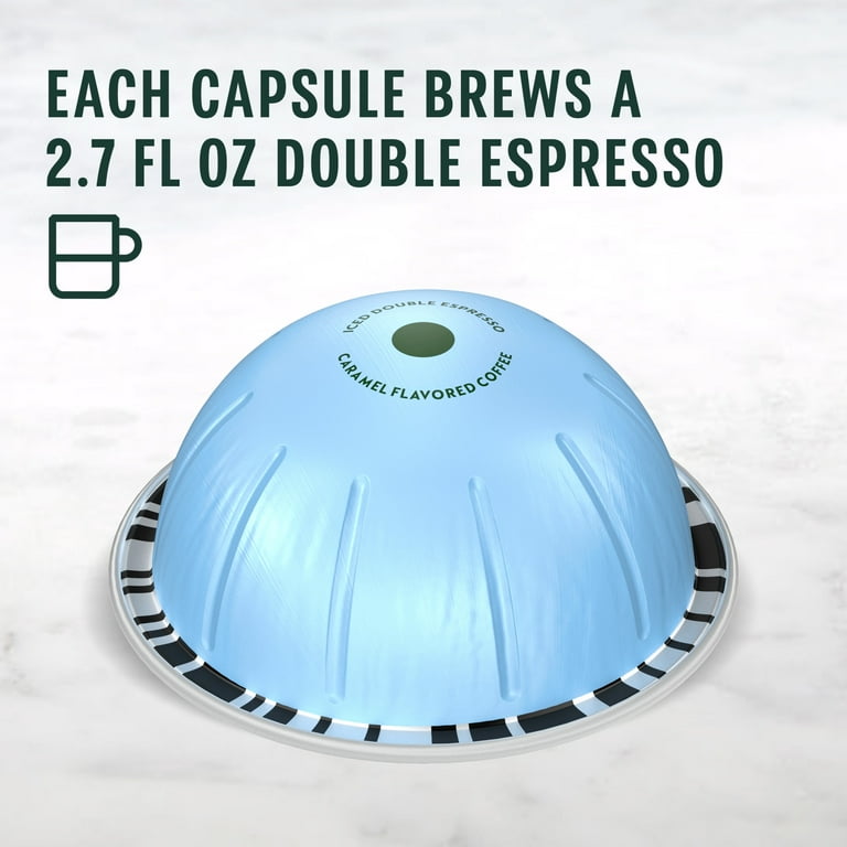Starbucks by Nespresso Vertuo, Iced Double Espresso Caramel