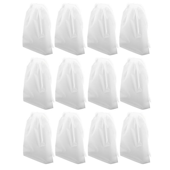 LEORX 15pcs Household Laundry Bags Transparent Laundry Protection for Travelers