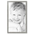 thumbnail image 2 of ArtToFrames 23" x 39" Classic Silver Picture Frame, 23x39 inch Silver Wood Poster Frame (WOM-4926), 2 of 7
