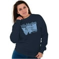 thumbnail image 4 of Popeye Explore State of Washington WA Sweatshirt for Men or Women Brisco Brands L, 4 of 6
