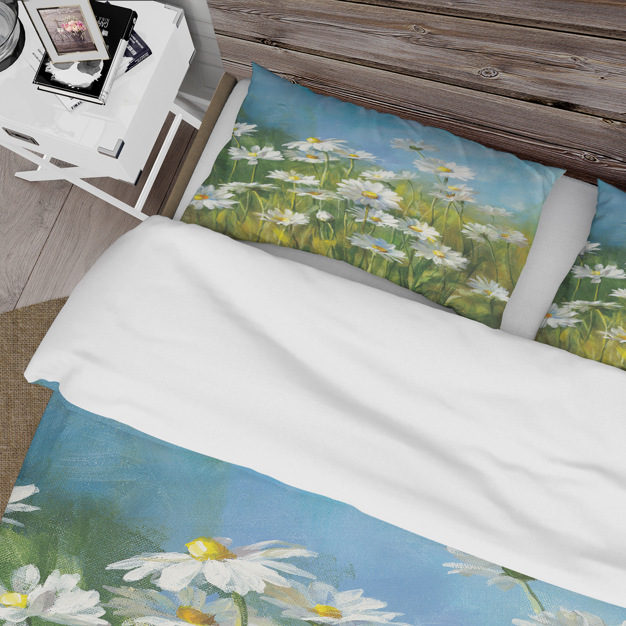 Designart 'Summer Field II' Traditional Duvet Cover Set