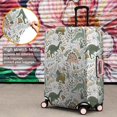 thumbnail image 4 of Colorful Dinosaurs Floral Pattern Luggage Cover Fashion Suitcase Cover Baggage Covers Fit 25-28 Inch Luggage (Go Travel), 4 of 5