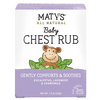 Maty’s All Natural Baby Chest Rub, Petroleum Free, Made with Soothing Lavender & Chamomile, 1.5oz