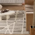 thumbnail image 3 of Rug Branch Hogar Abstract Indoor Outdoor Area Rug, Grey Cream, Modern - Living Room, Bedroom, Dining Room, and Kitchen, 3 of 8