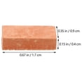 thumbnail image 2 of MasteelfCA 50pcs Miniature Brick Model DIY Garden Courtyard Accessory Miniature Decoration, 2 of 8