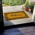 Coconut Mat With Heavy Duty Backing Mat 17.5 Rugs 8x10 under