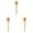 Yellow 3PCS, variant on 16.5 Inch Giant Wood Spoon Long Handled Wooden Spoon For Cooking And Stirring Kitchen Utensil