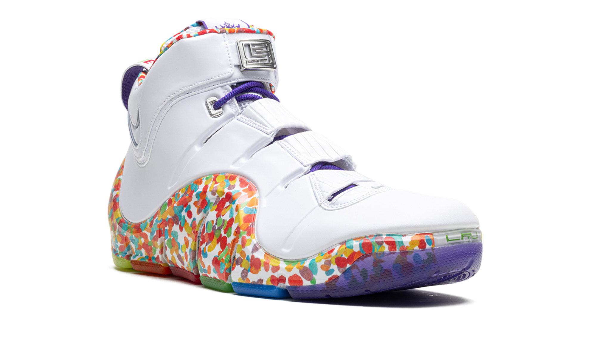 NIKE MENS LeBron 4 "Fruity Pebbles" DQ9310 100 from Stadium Goods