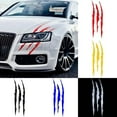 thumbnail image 4 of YiJuHui 2pcs Reflective Car Stickers Claw Mark Decals for Auto Customization, Weatherproof Vinyl Decoration for Hood, Headlights, and Body, 4 of 4